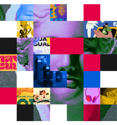 Collage made with items from Envato Elements