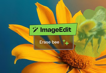 ImageEdit AI tool interface